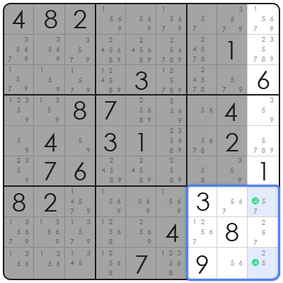 sudoku skyscraper technique